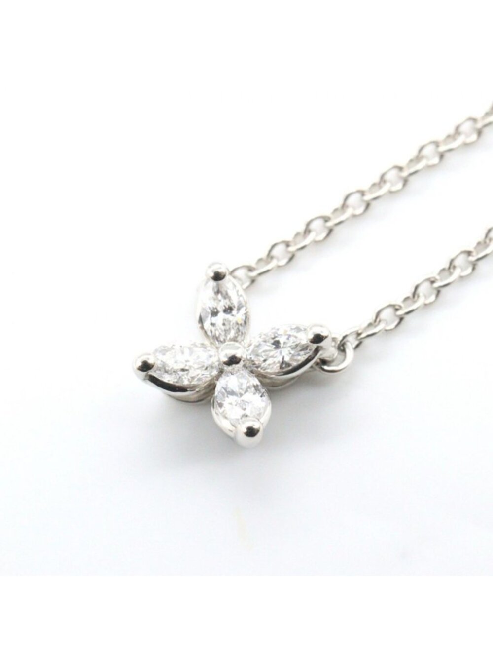 ★SOLD★ Tiffany & Co Necklace Victoria Diamond 41 cm - Picture 5 of 6